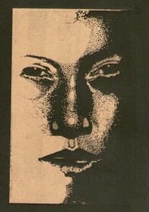 About Face IV - gold on black )small)