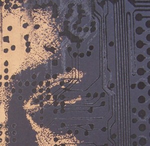 Face+laser - detail left eye