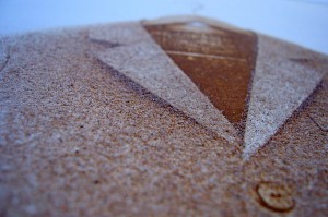 Sandpaper suit - detail 3